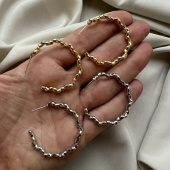 Серьги «Диана», 35 мм