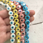 Бусина керамическая "Глаз", 11 мм