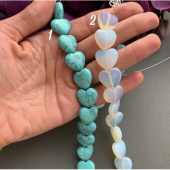 Бусина "Сердце" 15мм