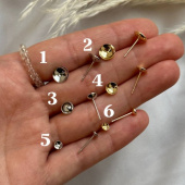 Швензы под вклейку, 8/6/4 мм