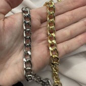 Цепь панцирная «Брисбен», 14*10 мм, 50 см