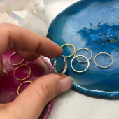 Ювелирный элемент "Круг" 16мм