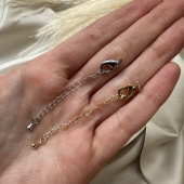 Карабин с удлинителем, 7 см