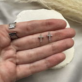 Коннектор «Крест» с циркониями, 12*7 мм