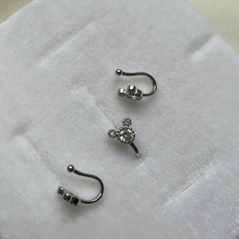 Кафф «Микки» с циркониями, 10 мм