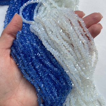 Хрусталь "Алмазная крошка", 3.5 мм, нить