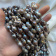 Жемчуг натуральный черный барочный, 15-25 мм
