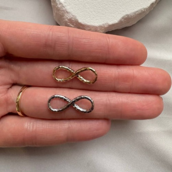 Ювелирный элемент "Бесконечность", 25*9 мм