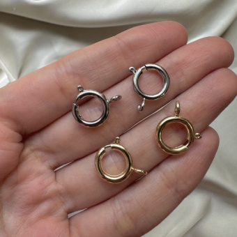 Карабин круглый, 12*13 мм