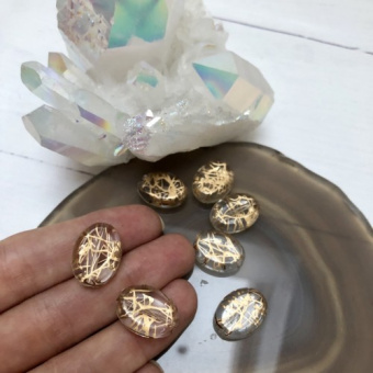 Бусина акриловая 13*18