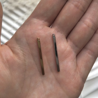 Подвеска «Прямоугольник», 30*2 мм