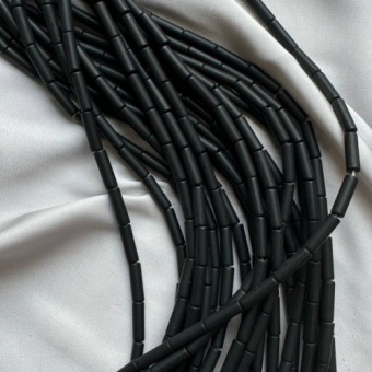 Шунгит "Трубочка", 13*4 мм, штука