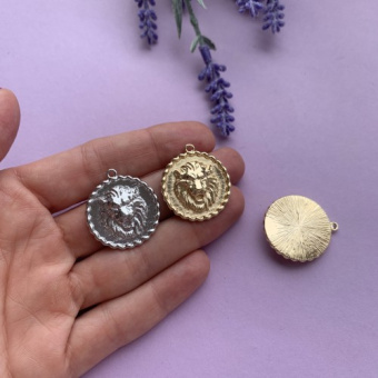 Подвеска "Лев" 25мм