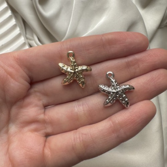 Подвеска «Морская звезда», 18*20 мм