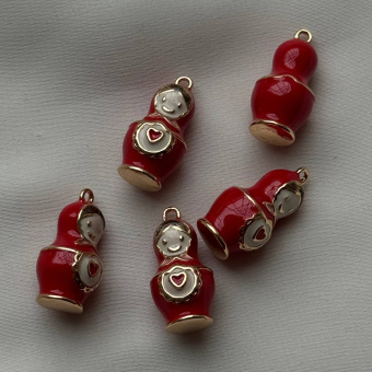 Подвеска "Матрёшка", 20,5*10 мм