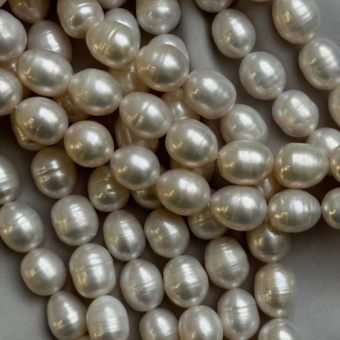 Жемчуг "Бочонок" 10-15 мм