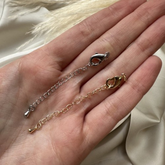 Карабин с удлинителем, 7 см