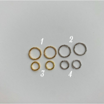 Кольца соединительные 7/10мм (опт 100 штук)